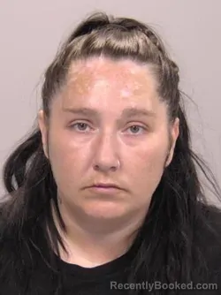 Mugshot of Amanda Kay Waller booked in Allen County, Ohio on April 24, 2026