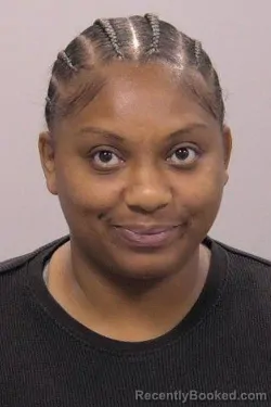 Mugshot of Chivia Jones booked in Allen County, Ohio on July 10, 2026