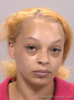 Mugshot of Alexus Moenae White booked in Allen County, Ohio on July 14, 2026