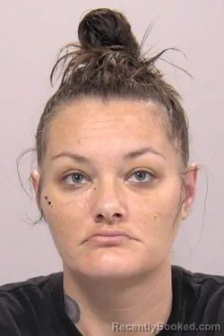 Mugshot of Amber Ann Elizabeth Benjamin booked in Allen County, Ohio on August 3, 2026