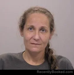 Mugshot of Kelly Gannet Harter booked in Allen County, Ohio on October 3, 2026