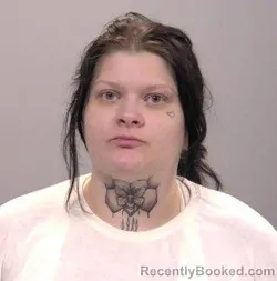 Mugshot of Destiny Marie Staley booked in Allen County, Ohio on October 22, 2026