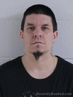 Mugshot of Nicholas Adam Dunn booked in Ashland County, Ohio on August 24, 2026
