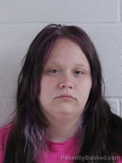 Mugshot of HAILEY PAIGE HUDSON booked in Ashland County, Ohio on June 17, 2026