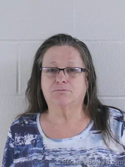 Mugshot of Laura Dell Russell booked in Ashland County, Ohio on September 18, 2026