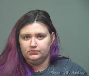 Mugshot of Victoria Paige Lashley booked in Athens County, Ohio on August 24, 2026
