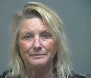 Mugshot of TINA MARIE LINDSAY booked in Athens County, Ohio on April 1, 2026