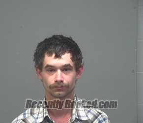 Mugshot of DANIEL ISAAC WHITE booked in Athens County, Ohio on July 12, 2026