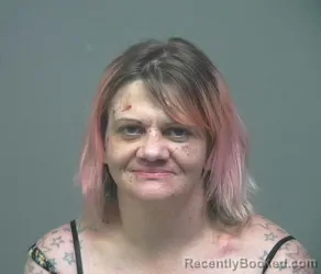 Mugshot of SARA ELISABETH MOON booked in Athens County, Ohio on May 28, 2026