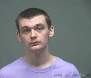 Mugshot of TRENTON RANDY ELLIS booked in Athens County, Ohio on March 27, 2026