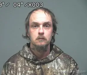 Mugshot of SAMUEL WAYNE STOUT booked in Athens County, Ohio on April 13, 2026