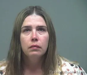 Mugshot of Krystin Dawn Dailey booked in Athens County, Ohio on August 6, 2026