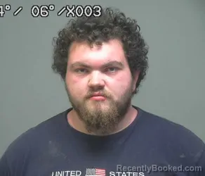 Mugshot of Zachary Lee Osborne booked in Athens County, Ohio on October 25, 2026