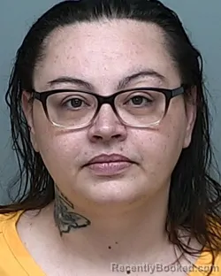 Mugshot of MEGAN MARIE SZABADOS booked in Auglaize County, Ohio on May 22, 2026