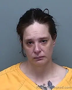 Mugshot of AMANDA SUE THOMAS booked in Auglaize County, Ohio on June 11, 2026