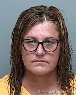 Mugshot of Nicole Carlene Vanhorn booked in Auglaize County, Ohio on August 8, 2026