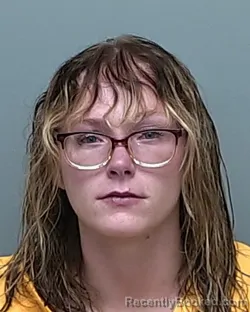 Mugshot of Brandy Nicole Seward booked in Auglaize County, Ohio on August 16, 2026