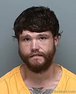 Mugshot of Garrett Michael Lee Devall booked in Auglaize County, Ohio on September 22, 2026