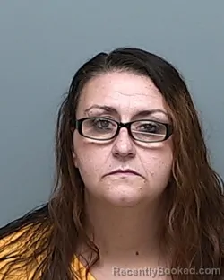 Mugshot of Billie Jo Huston booked in Auglaize County, Ohio on September 24, 2026