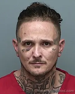 Mugshot of Donald Christopher Harden booked in Auglaize County, Ohio on September 24, 2026