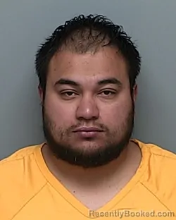 Mugshot of Victor Javier Arenas Holguin booked in Auglaize County, Ohio on October 19, 2026