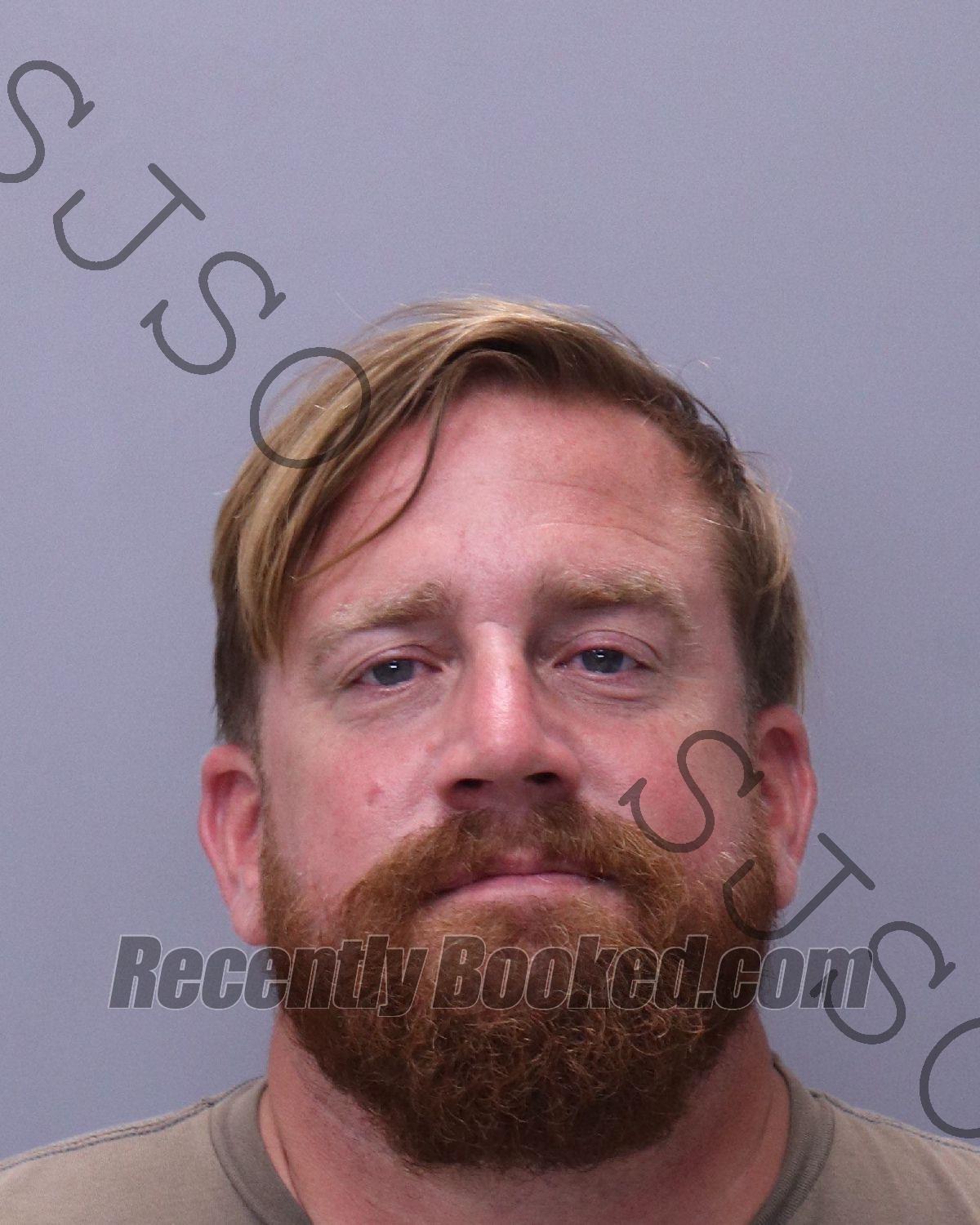 Booking photo from St Johns County, Florida
