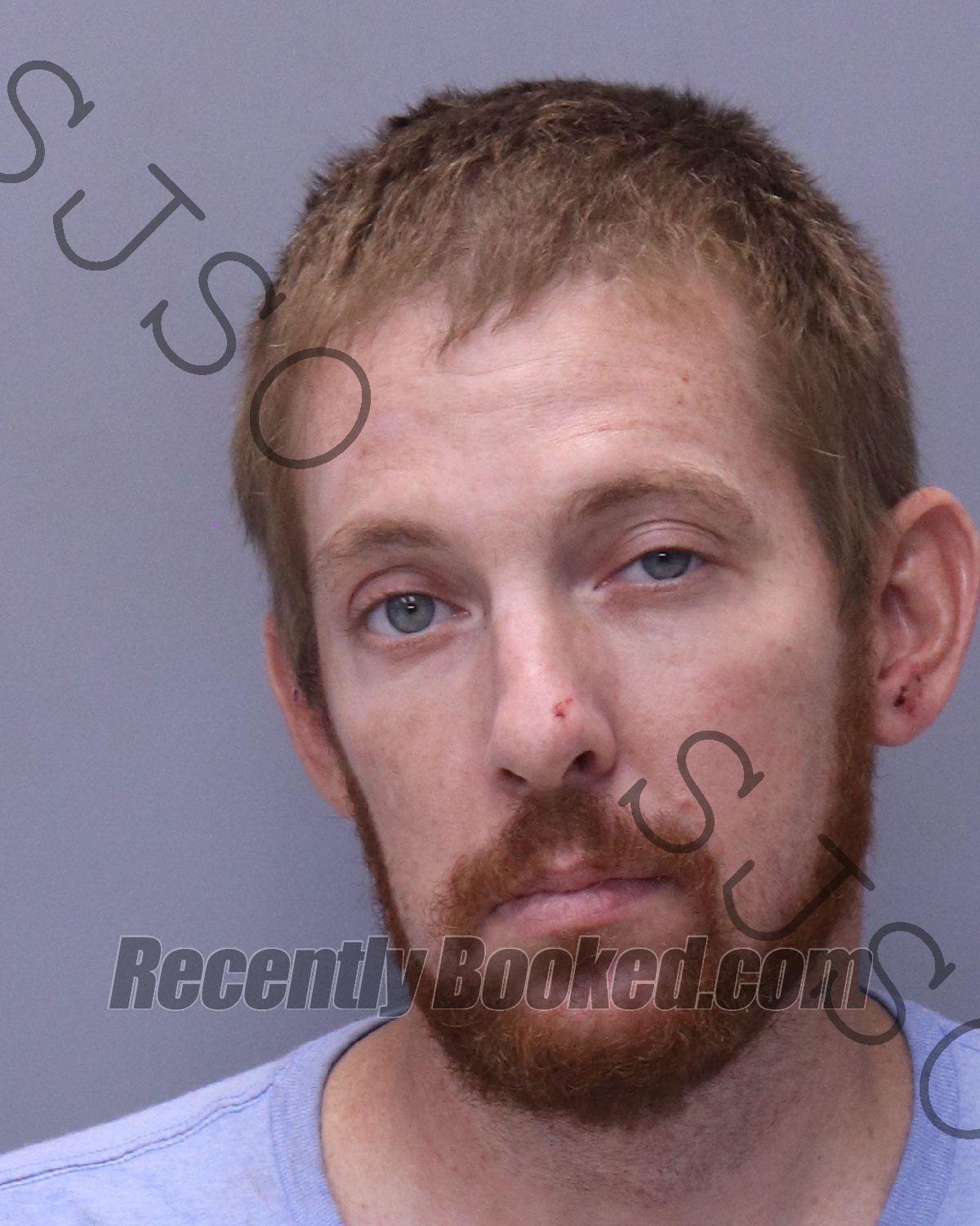Booking photo from St Johns County, Florida