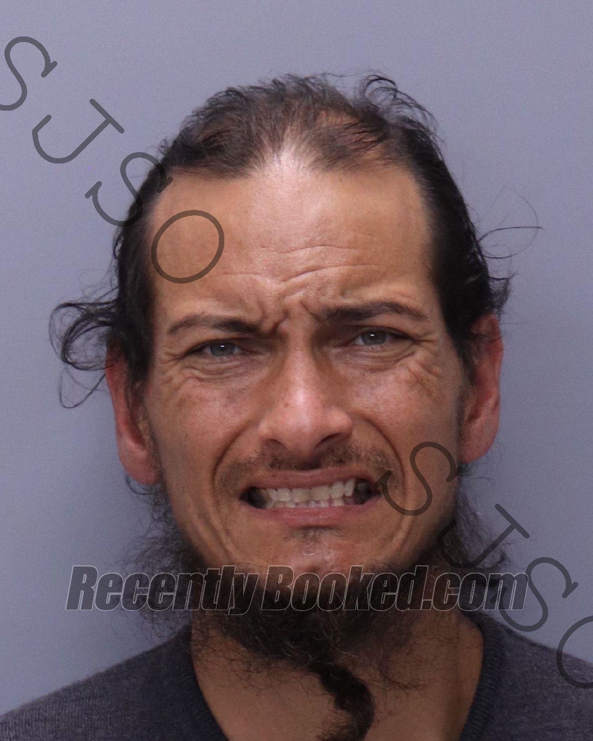 Booking photo from St Johns County, Florida