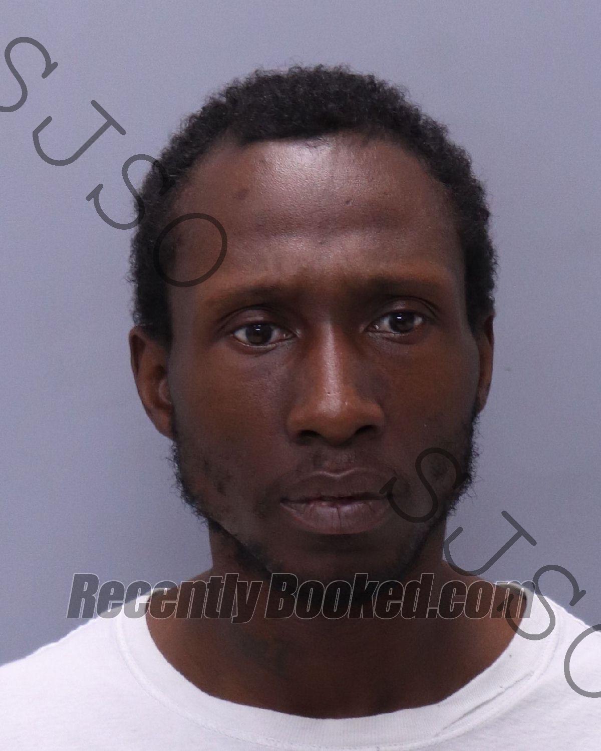 Booking photo from St Johns County, Florida