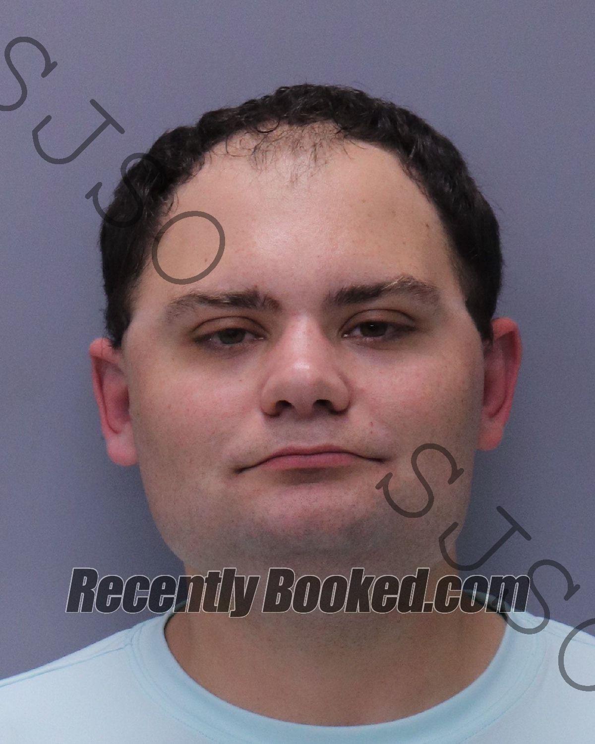 Booking photo from St Johns County, Florida