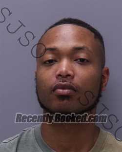 Booking photo from St Johns County, Florida