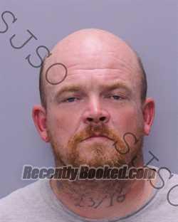 Booking photo from St Johns County, Florida