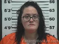 Mugshot of Amber Nicole McCarthy booked in Belmont County, Ohio on April 13, 2026