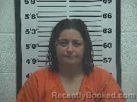 Mugshot of Crystal Dawn Sleppy booked in Belmont County, Ohio on June 19, 2026
