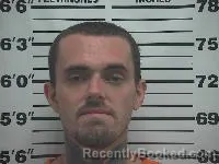 Mugshot of Trevor Douglas Warrick booked in Belmont County, Ohio on July 14, 2026