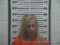 Mugshot of Beth Ann Davis booked in Belmont County, Ohio on August 24, 2026