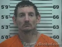 Mugshot of Anthony James Burkhart booked in Belmont County, Ohio on July 17, 2026