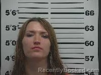 Mugshot of Aryan Summer Alvarez booked in Belmont County, Ohio on April 22, 2026