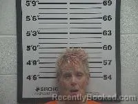 Mugshot of Cinda Marie Stickley booked in Belmont County, Ohio on May 12, 2026