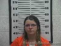 Mugshot of Kayla Jean Strama booked in Belmont County, Ohio on April 2, 2026