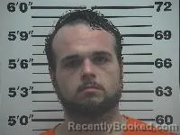 Mugshot of Destin Jakob Eugene Coe booked in Belmont County, Ohio on May 12, 2026