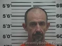 Mugshot of Ralph Ray Huggins booked in Belmont County, Ohio on July 8, 2026