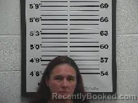 Mugshot of Ashley Renee Odom booked in Belmont County, Ohio on April 14, 2026