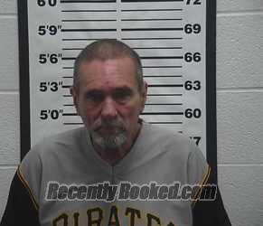 Booking photo from Belmont County, Ohio