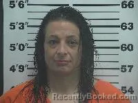 Mugshot of Erika Danielle Nickerson booked in Belmont County, Ohio on July 24, 2026
