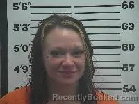 Mugshot of Alexsis Marie Therrien booked in Belmont County, Ohio on July 22, 2026