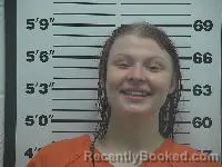 Mugshot of Jerzi Lei Richards booked in Belmont County, Ohio on October 5, 2026