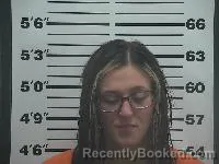 Mugshot of Mariah Nicole Francis booked in Belmont County, Ohio on July 21, 2026