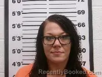 Mugshot of Kristin Amber Williams booked in Belmont County, Ohio on June 18, 2026
