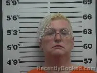 Mugshot of Holly Jean Foreman booked in Belmont County, Ohio on April 23, 2026